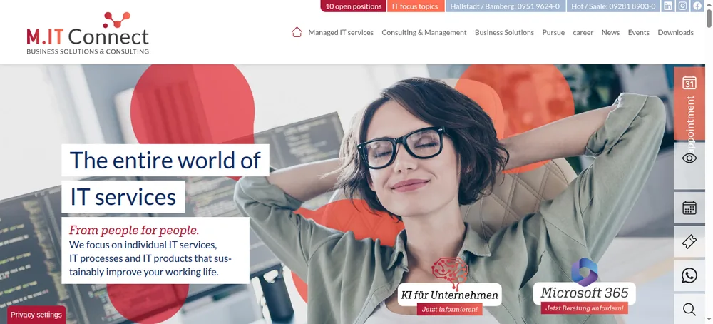 M-IT website