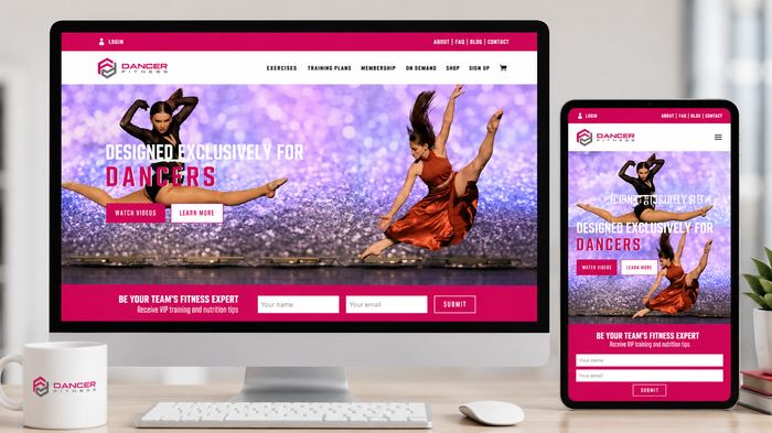Dance Fitness Membership website